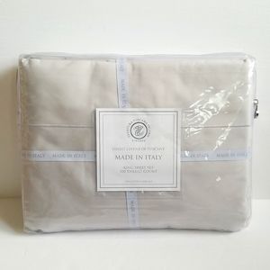 Tessitura Toscana Telerie Firenze KING sheet set (NWT)